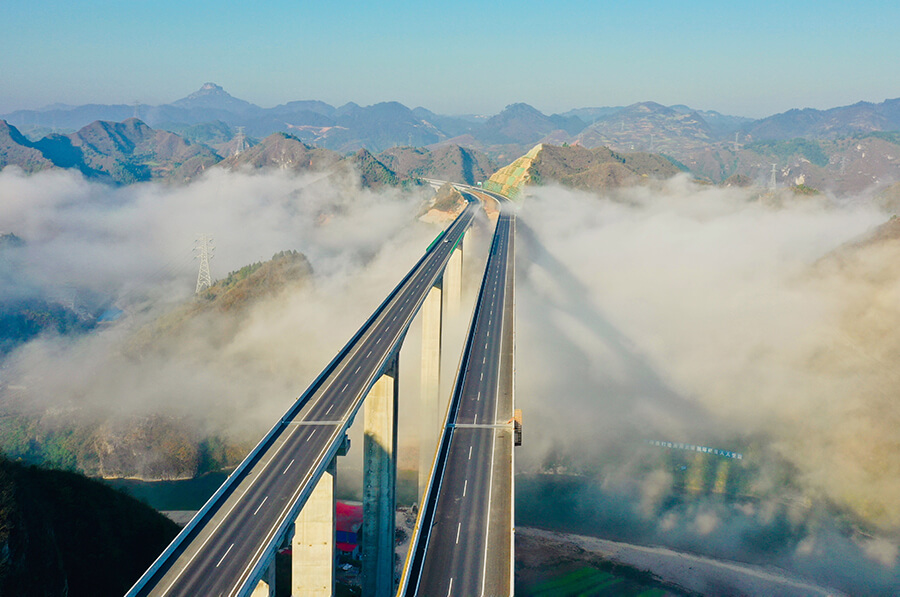 遵貴擴容高速楠木渡烏江特大橋